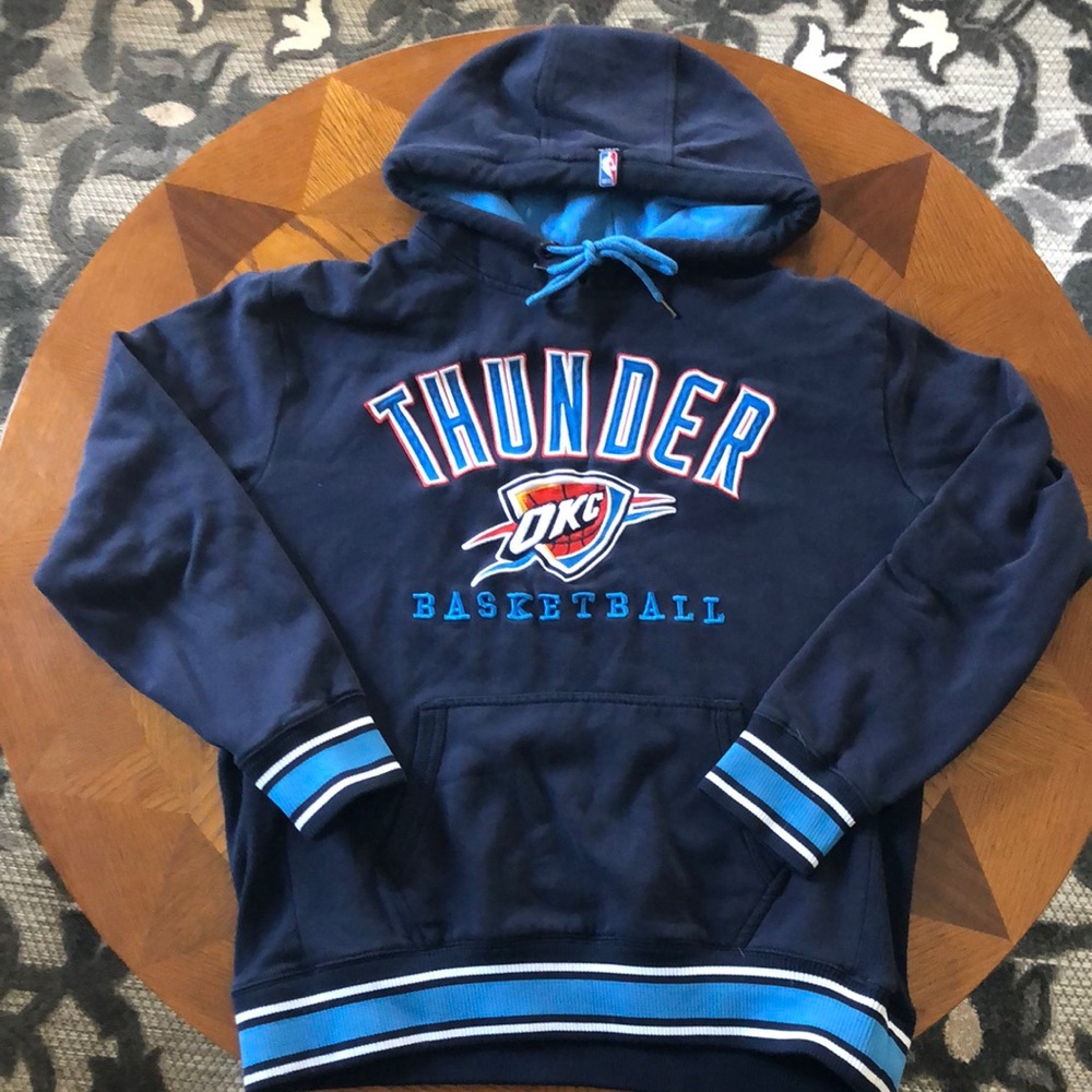 Oklahoma City Thunder Embroidered Hoodie/Sweatshirt